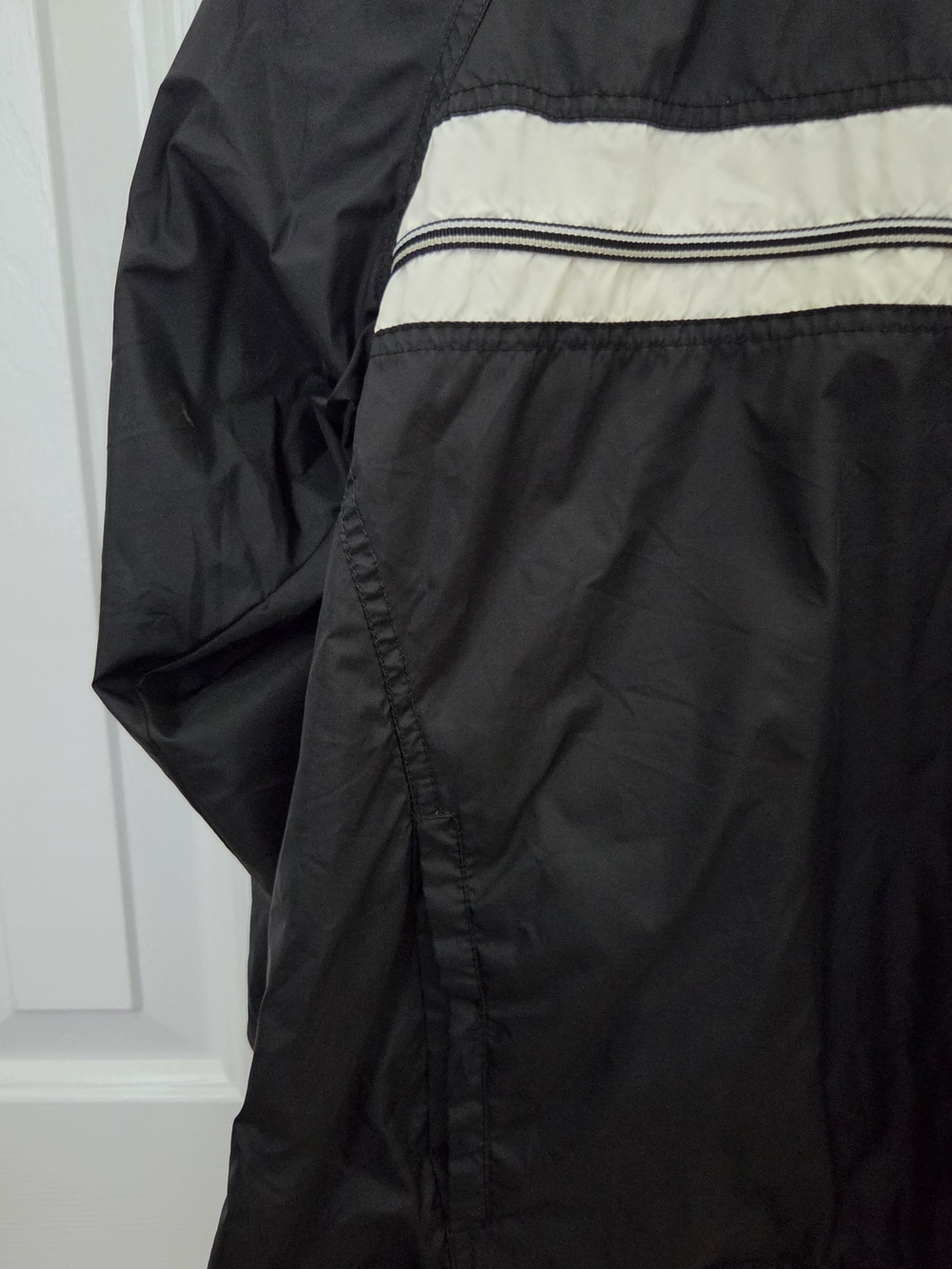 Vintage Nike Women's Black And White Windbreaker Sz M - Picture 6 of 6